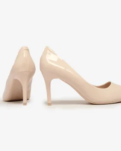 Royalfashion Damskie lakierowane czółenka na szpilce Emeriers