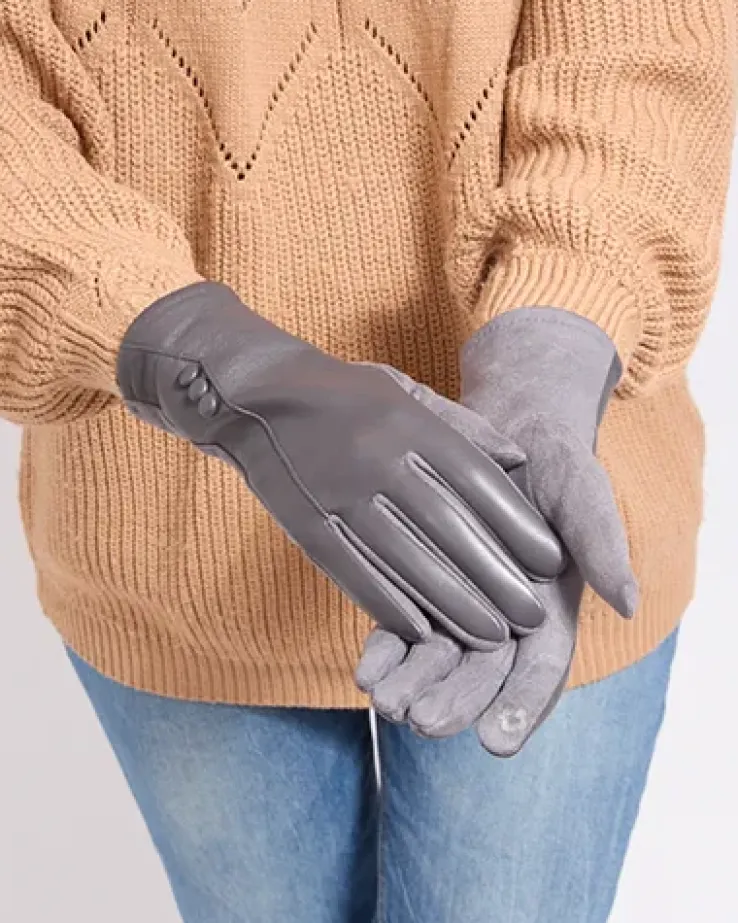 Royalfashion Damskie ocieplane rękawiczki