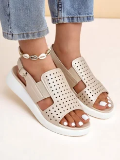 Royalfashion Damskie sandały na grubszej podeszwie BreezyStep