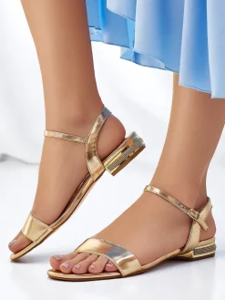 Royalfashion Damskie sandały na płaskiej podeszwie Aronies