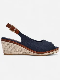 Royalfashion Damskie sandały na koturnie bez palca Tafenis