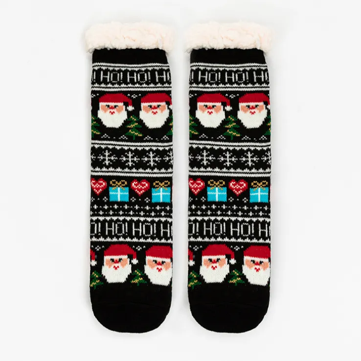 Royalfashion Damskie skarpetki ze świątecznym wzorem