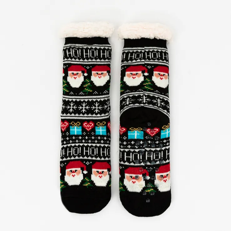 Royalfashion Damskie skarpetki ze świątecznym wzorem