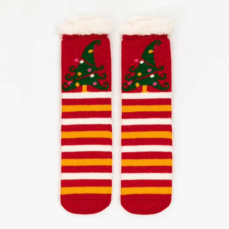Royalfashion Damskie skarpetki ze świątecznym wzorem