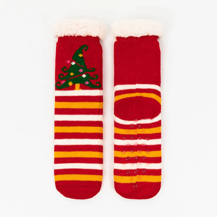 Royalfashion Damskie skarpetki ze świątecznym wzorem