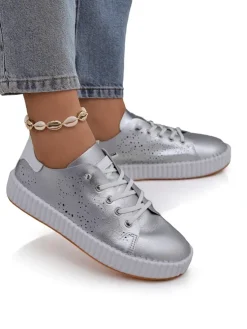 Royalfashion Damskie sneakersy ażurowe Luna Lace