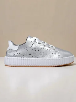 Royalfashion Damskie sneakersy ażurowe Luna Lace