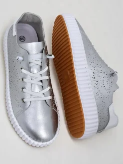 Royalfashion Damskie sneakersy ażurowe Luna Lace