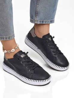 Royalfashion Damskie sneakersy ażurowe Luna Lace