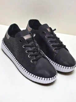 Royalfashion Damskie sneakersy ażurowe Luna Lace