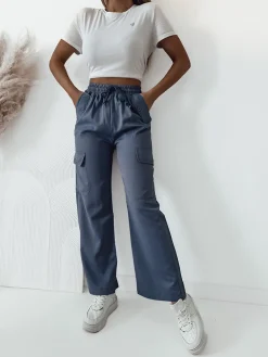 Royalfashion Damskie spodnie typu bojówki