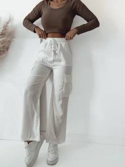 Royalfashion Damskie spodnie typu bojówki