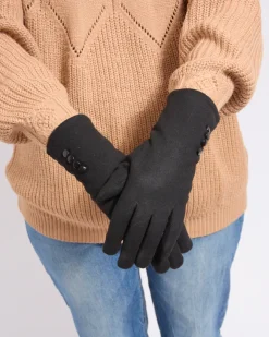 Royalfashion Damskie tkaninowe rękawiczki