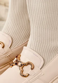 Royalfashion Damskie wsuwane kozaki za kolano Rufies