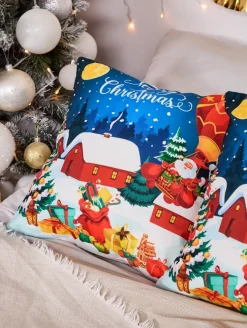 Royalfashion Dekoracyjna świąteczna poszewka na poduszkę