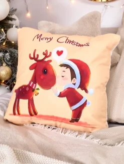 Royalfashion Dekoracyjna świąteczna poszewka na poduszkę