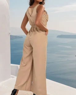 Royalfashion Długi kombinezon damski