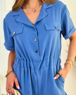 Royalfashion Długi kombinezon damski