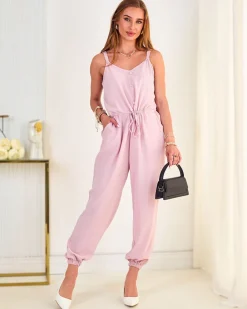 Royalfashion Długi kombinezon damski