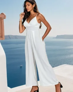 Royalfashion Długi kombinezon damski