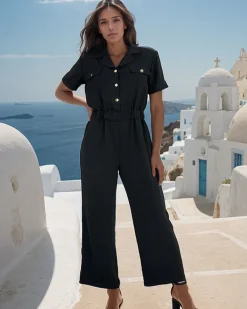 Royalfashion Długi kombinezon damski