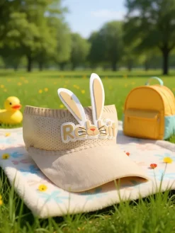 Royalfashion Dziecięcy daszek Przeciwsłoneczny Rabbit Ears