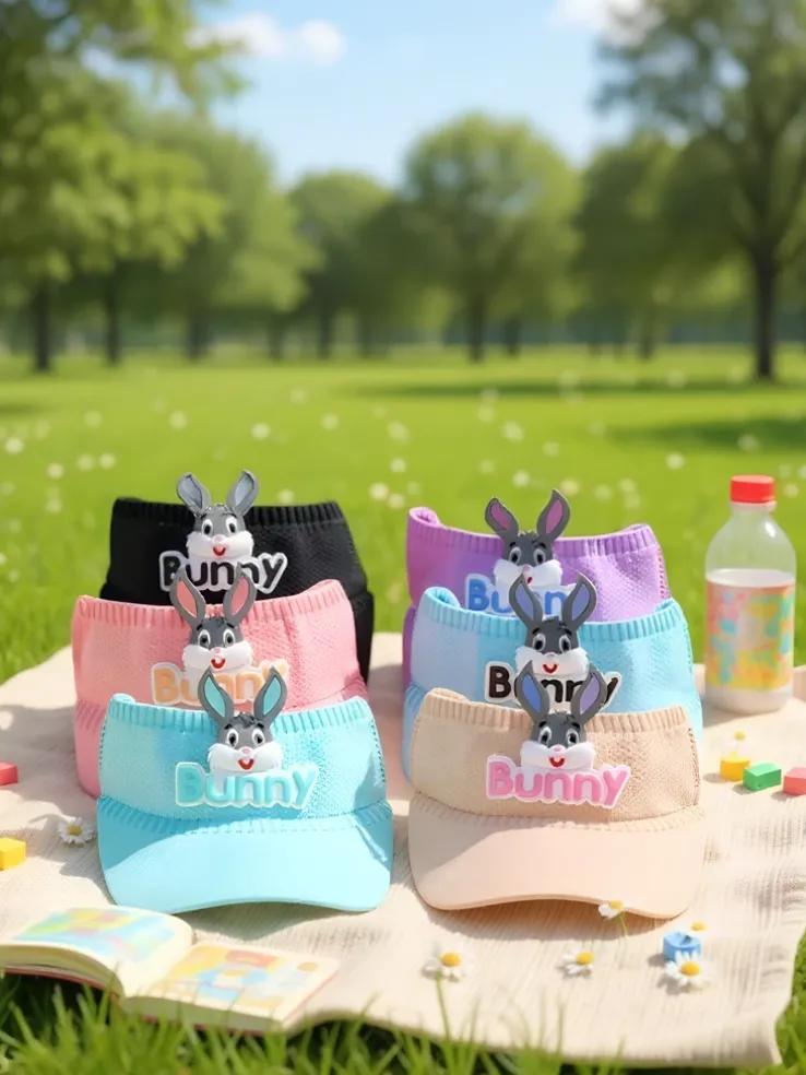 Royalfashion Dziecięcy daszek Przeciwsłoneczny Bunny Ears