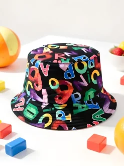 Royalfashion Dziecięcy Kapelusz typu Bucket Color Splash Bucket