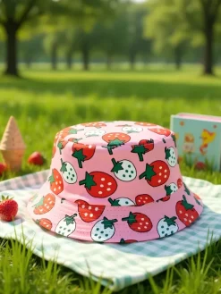 Royalfashion Dziecięcy Kapelusz typu Bucket Color Splash Bucket