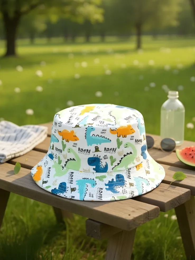 Royalfashion Dziecięcy Kapelusz typu Bucket Color Splash Bucket