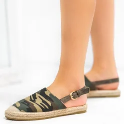 Royalfashion Espadryle z odkrytą piętą w moro Daisy