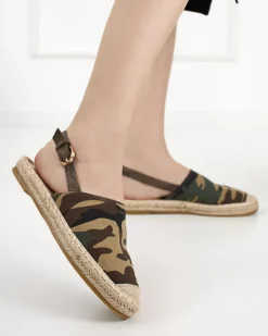 Royalfashion Espadryle z odkrytą piętą w moro Daisy