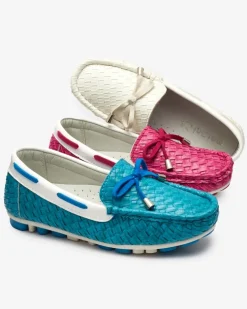 Royalfashion Fuksjowe dziecięce mokasyny Dannad