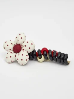 Royalfashion Gumka do włosów sprężynka z kwiatuszkiem Blossom Coil