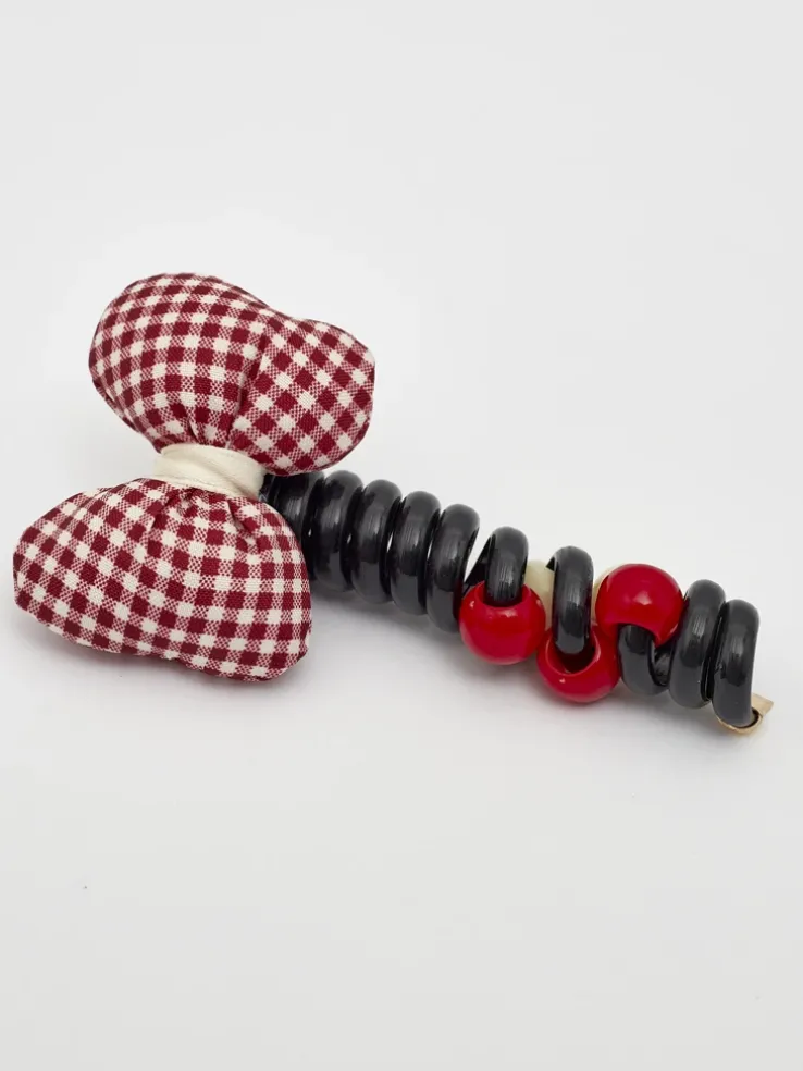 Royalfashion Gumka do włosów sprężynka z kokardką Ribbon Coil