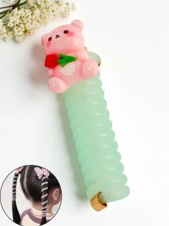 Royalfashion Gumka do włosów sprężynka z misiem Teddy Twist