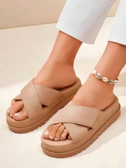 Royalfashion Klapki damskie płaskie Evre