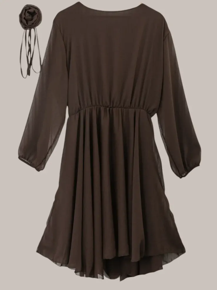 Royalfashion Klasyczna damska sukienka do kolana