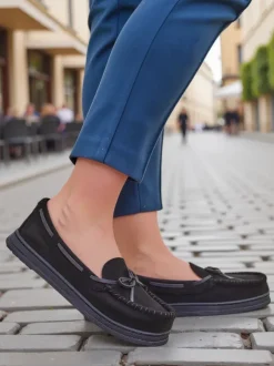Royalfashion Klasyczne damskie mokasyny Acimine