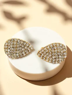 Royalfashion Klipsy kolczyki damskie z cyrkoniami