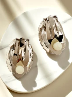 Royalfashion Klipsy kolczyki damskie z cyrkoniami