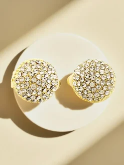 Royalfashion Klipsy kolczyki damskie z cyrkoniami