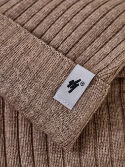 Royalfashion Komplet zimowy uniwersalny- czapka typu beanie z kominem