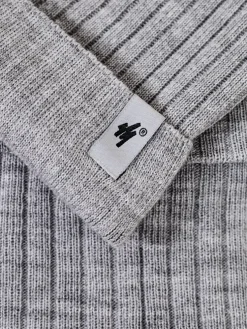 Royalfashion Komplet zimowy uniwersalny- czapka typu beanie z kominem