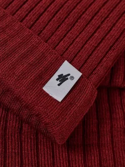 Royalfashion Komplet zimowy uniwersalny- czapka typu beanie z kominem