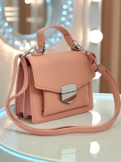 Royalfashion Kopertowa torebka damska z rączką Amalthea Avorio