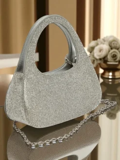 Royalfashion Kopertowa torebka damska z cyrkoniami Myra Quill