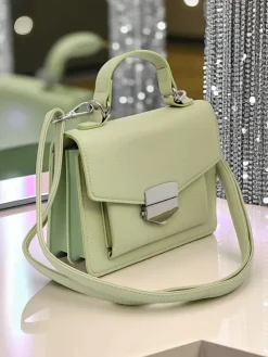 Royalfashion Kopertowa torebka damska z rączką Amalthea Avorio