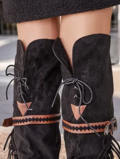 Royalfashion Kozaki damskie za kolano Eliferse