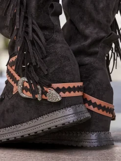 Royalfashion Kozaki damskie za kolano Eliferse